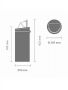 Brabantia, Touch Bin platinum - 30L